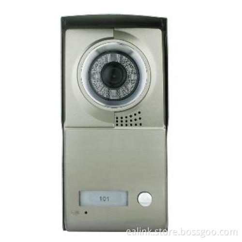 Economic color video camera doorbell and door access control